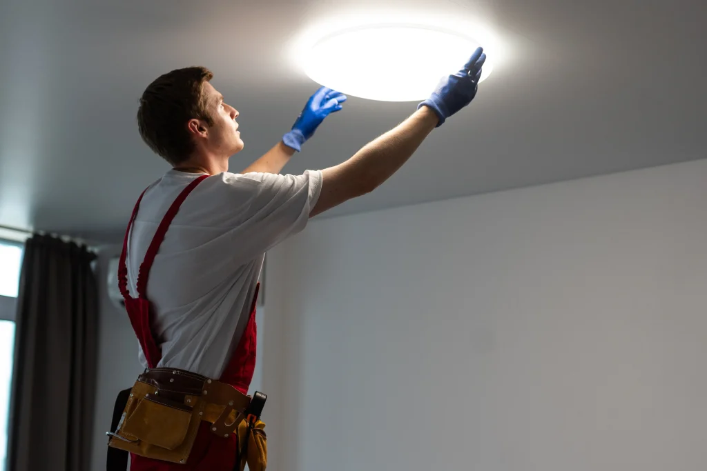 Ceiling Light Installation