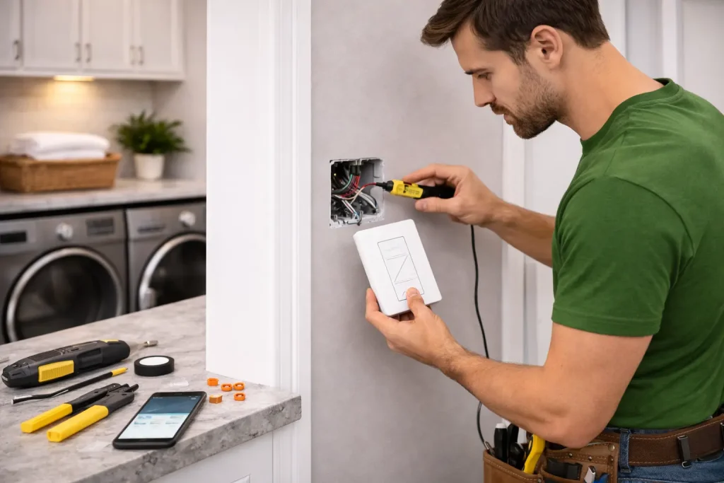 WI, FI Smart Switch Installation