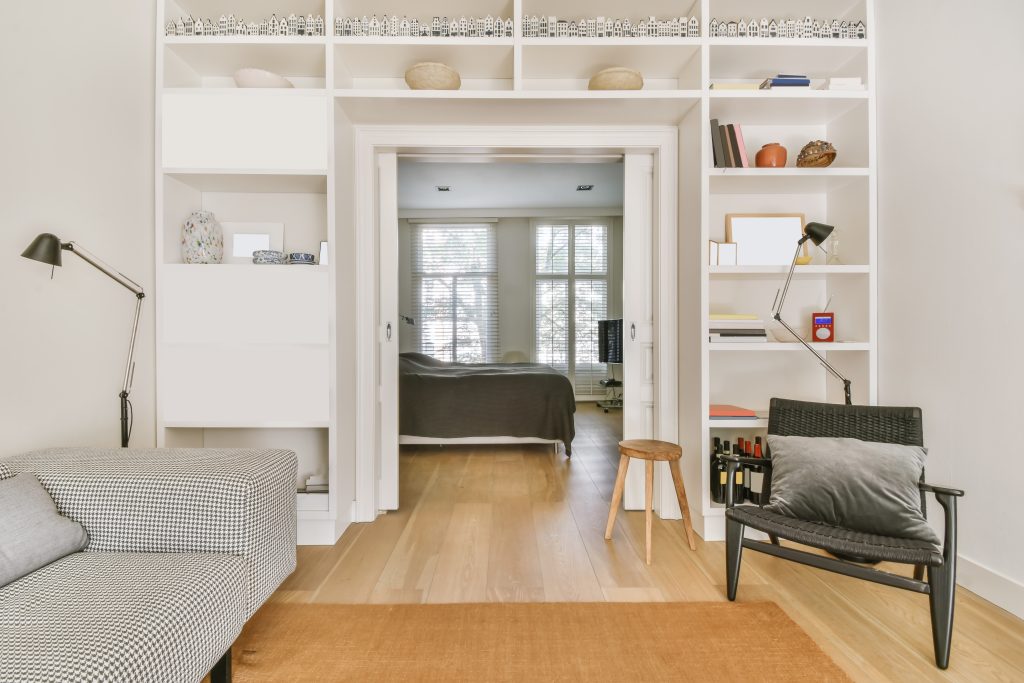 Built, IN Custom Shelf installation