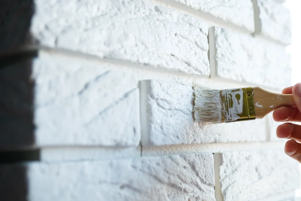 Exterior Brick Painting