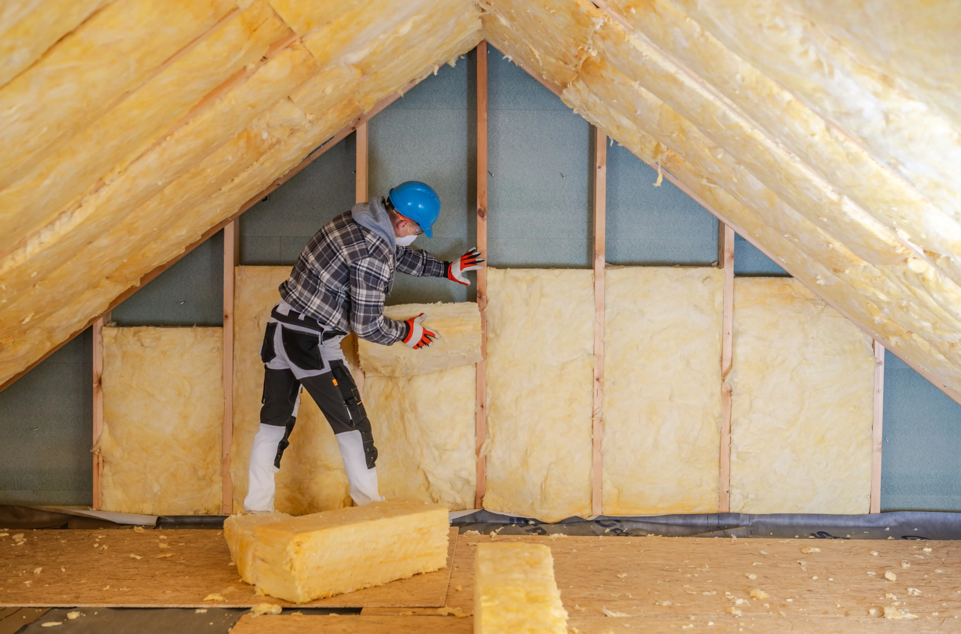 Batt Insulation And Knee wall insulation