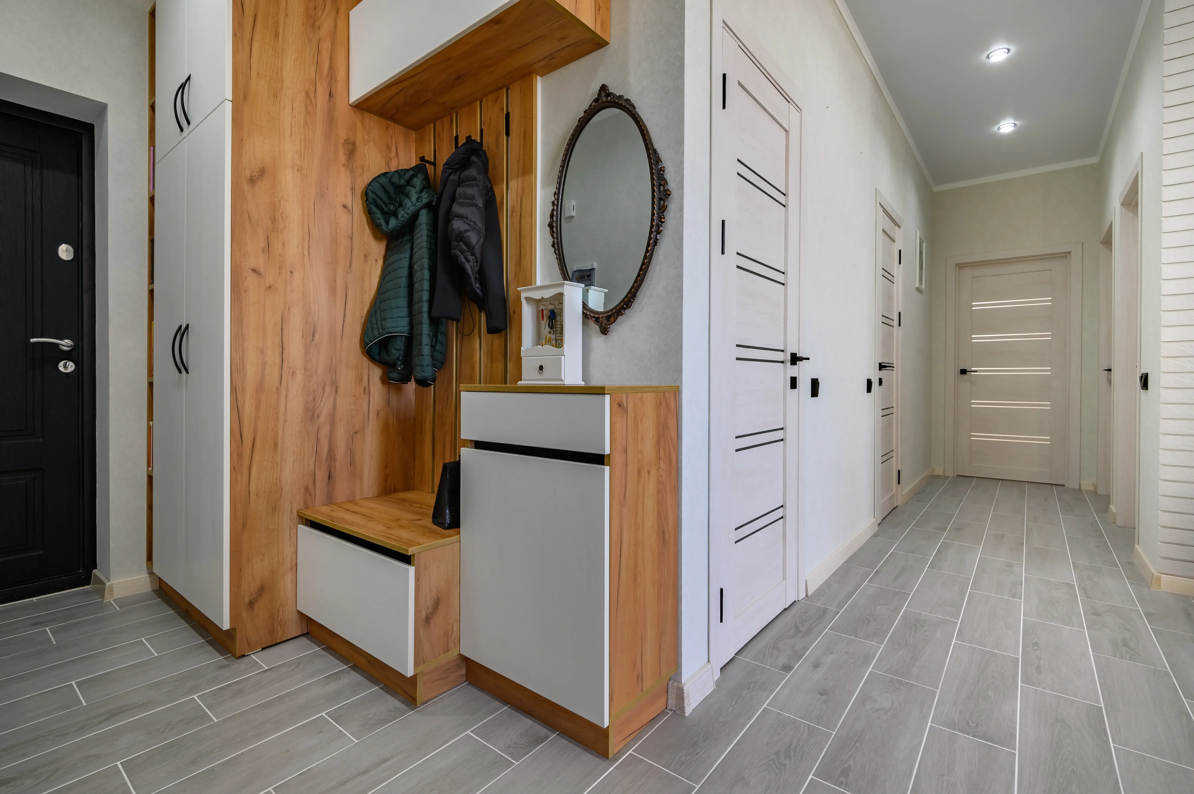 Mudroom And Entryway Carpentry