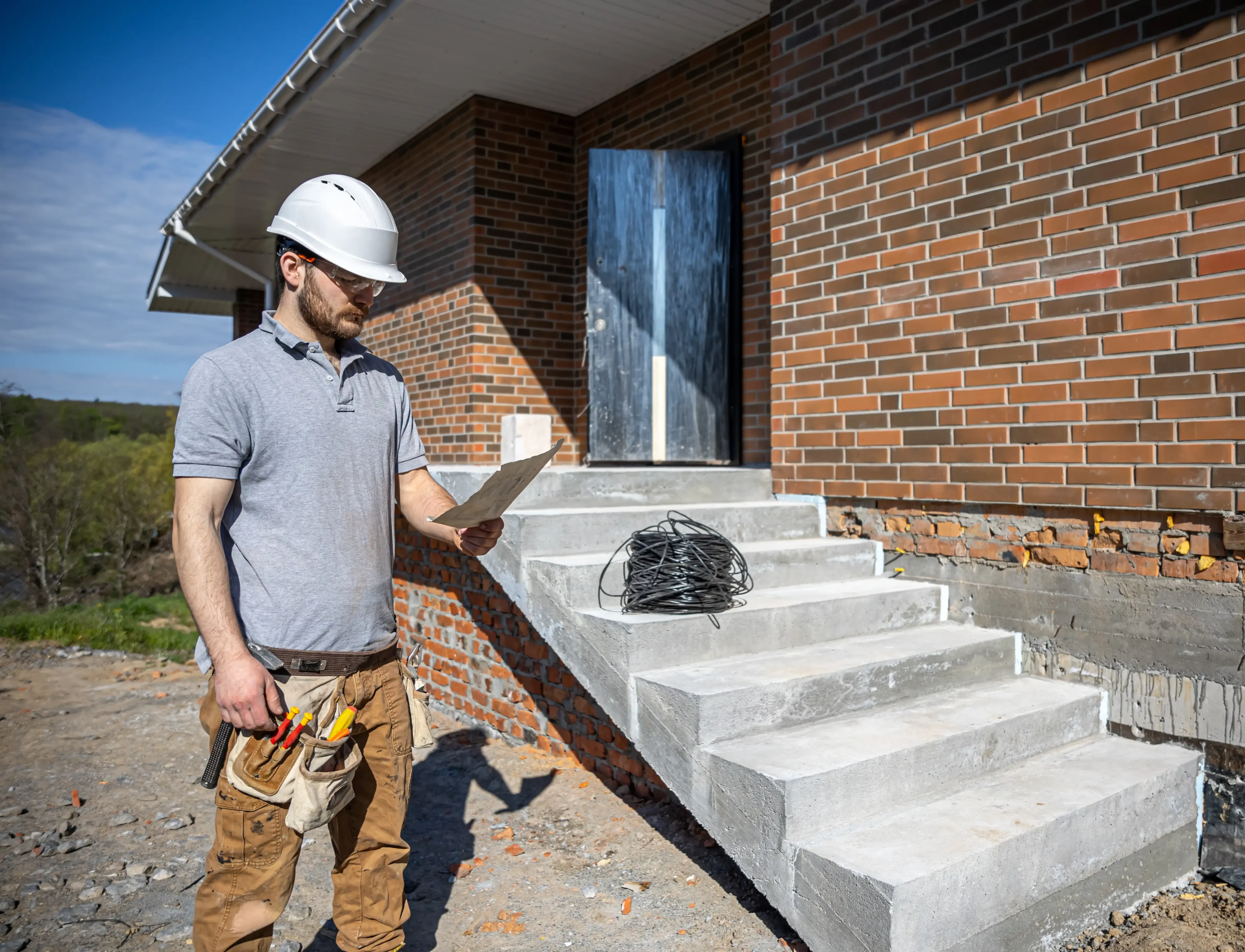 Step Stair And Retaining wall repair